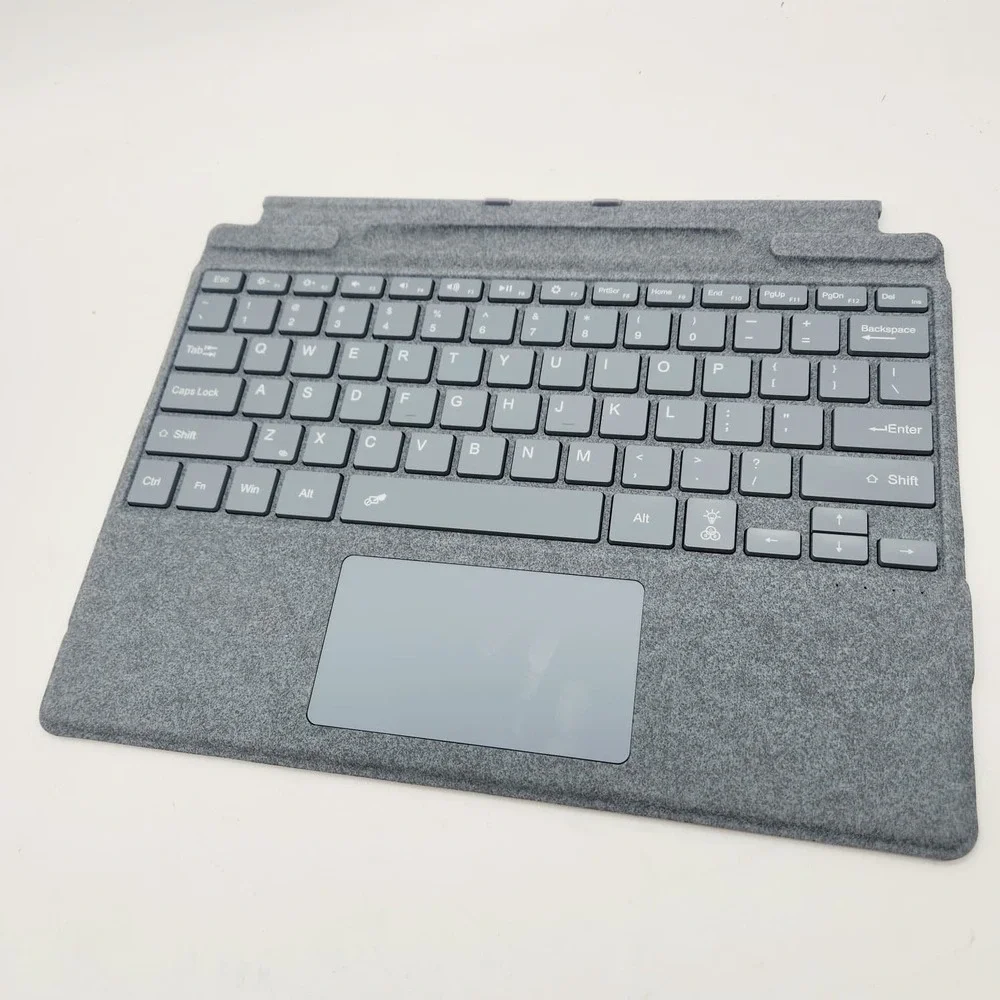 Zoof Keyboard Microsoft Surface Pro 8/9/10/11/X/Copilot+ Ice Blue Backlit